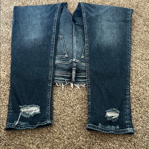 KanCan High Rise Rolled Hem Boyfriend jeans - Picture 3 of 5